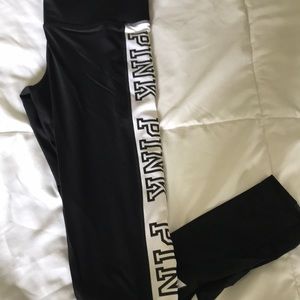 VS pink leggings